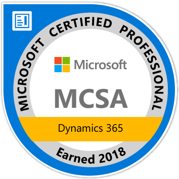 MCSA: Dynamics 365