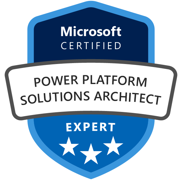 Power Platform Solutions Architect Expert